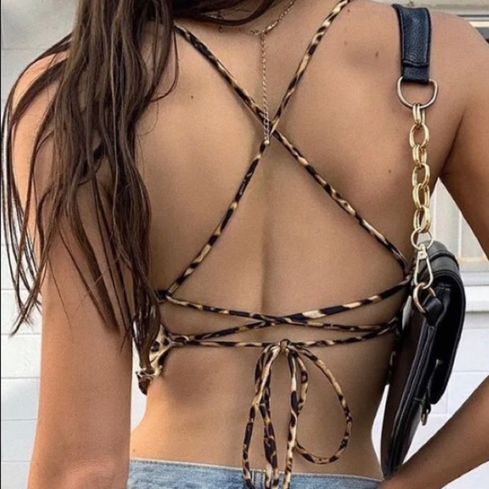 Tiger Bandana Top